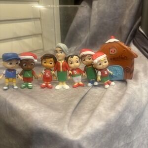 Cocomelon Moonbug Jazwares Lot Of 11 Action Figures